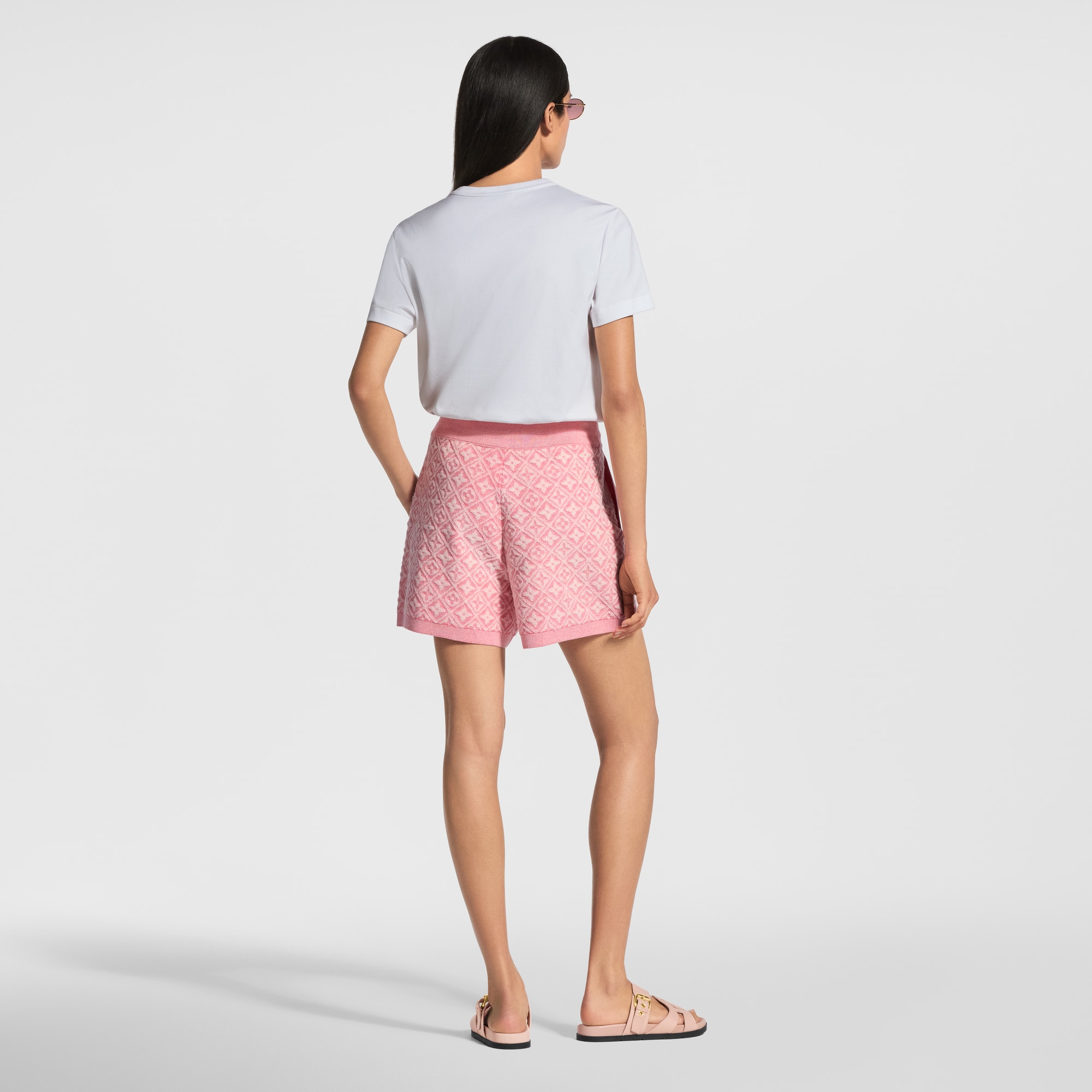 Monogram Toweling Knit Shorts - Women - Ready-to-Wear | LOUIS